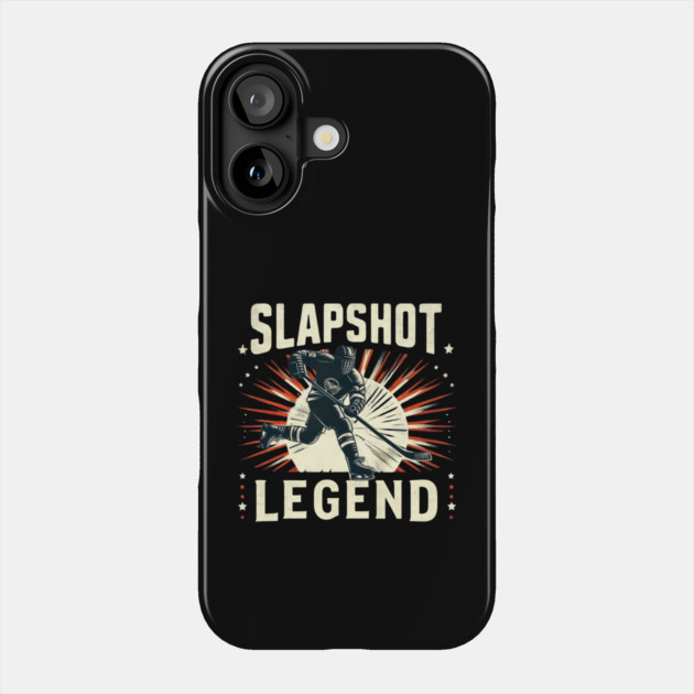 Title: Slapshot Legend – Unleash the Power Phone Case by Ben's Store 1