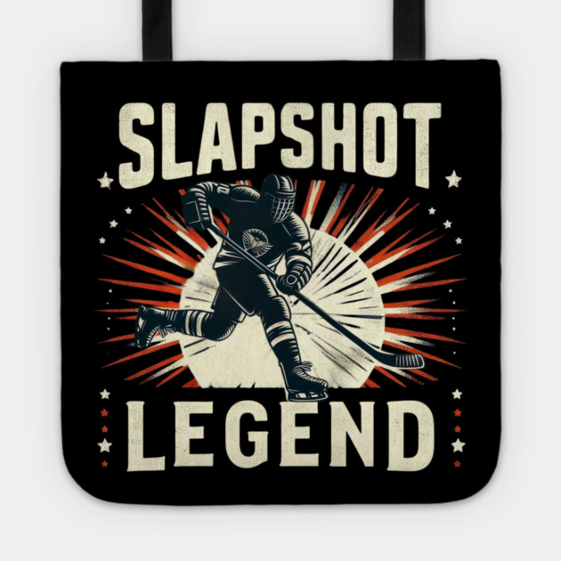 Title: Slapshot Legend – Unleash the Power Tote by Ben's Store 1