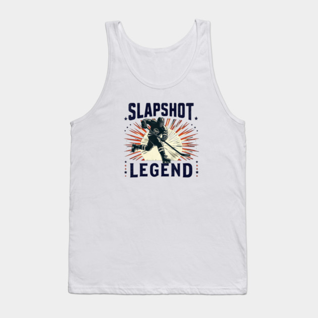 Slapshot Legend – Unleash the Power Tank Top by Ben's Store 1