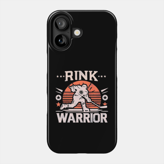 Rink Warrior – Battle on Ice Phone Case by Ben's Store 1