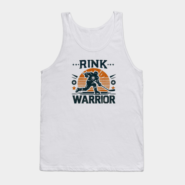 Rink Warrior – Battle on Ice Tank Top by Ben's Store 1