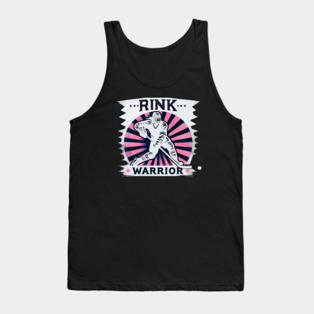 Rink Warrior – Battle on Ice Tank Top by Ben's Store 1