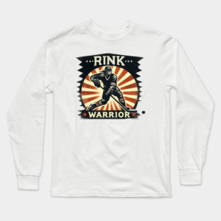 Rink Warrior – Battle on Ice Long Sleeve T-Shirt