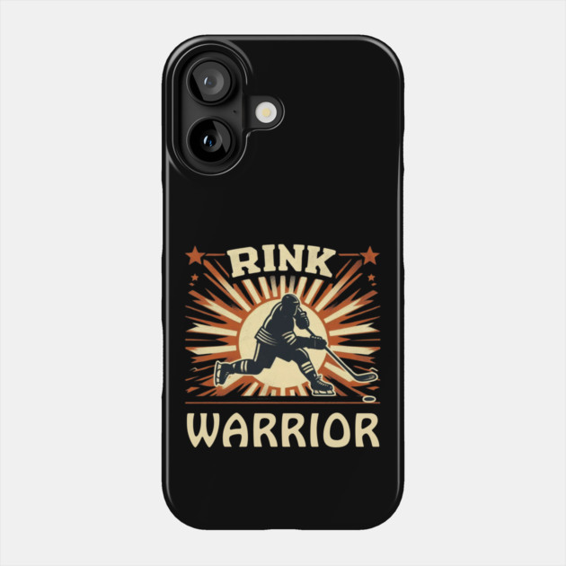 Rink Warrior – Battle on Ice Phone Case by Ben's Store 1