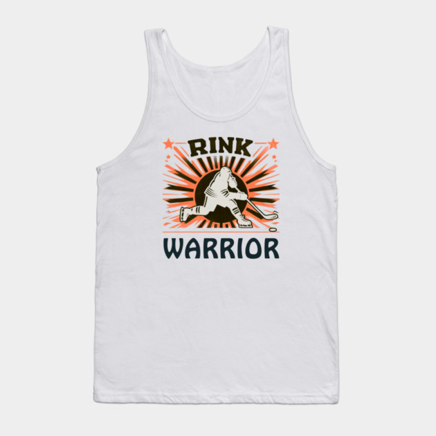 Rink Warrior – Battle on Ice Tank Top by Ben's Store 1