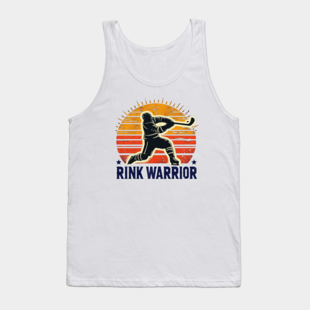 Rink Warrior – Battle on Ice Tank Top by Ben's Store 1