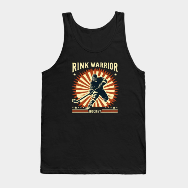 Rink Warrior – Battle on Ice Tank Top by Ben's Store 1