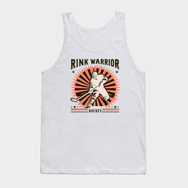 Rink Warrior – Battle on Ice Tank Top by Ben's Store 1
