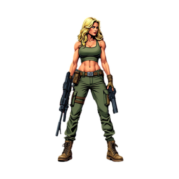 Badass Woman by animegirlnft