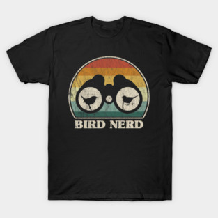Bird Nerd Birdwatching T-Shirt
