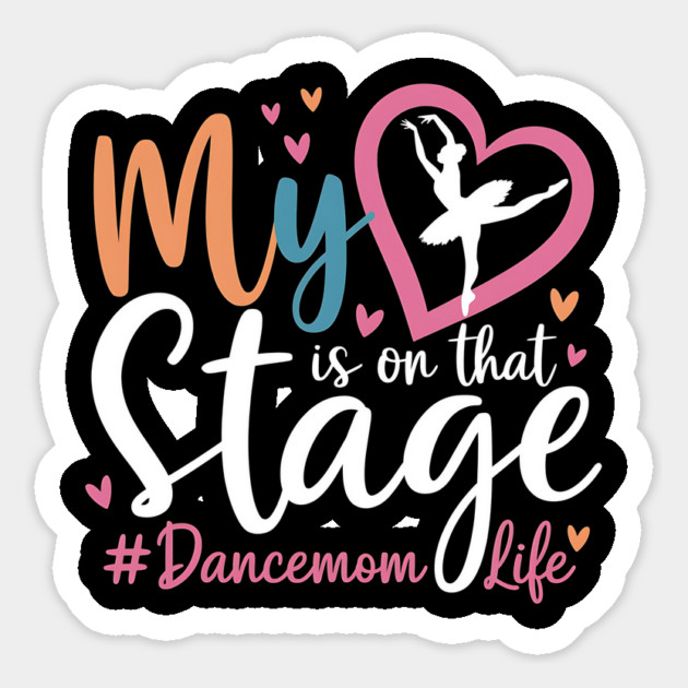 My-Heart-Is-On-That-Stage Magnet by ArtistTee ⭐⭐⭐⭐⭐
