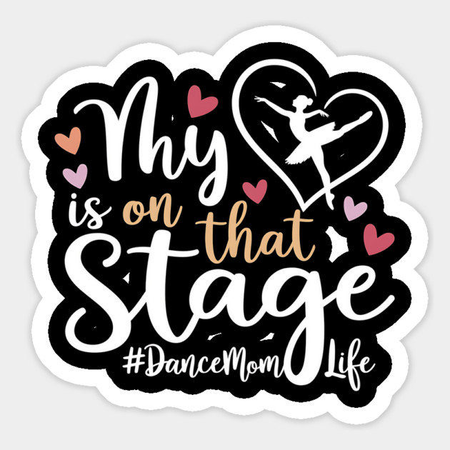 My Heart Is On That Stage Magnet by ArtistTee ⭐⭐⭐⭐⭐