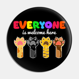 everyone is welcome here Pin