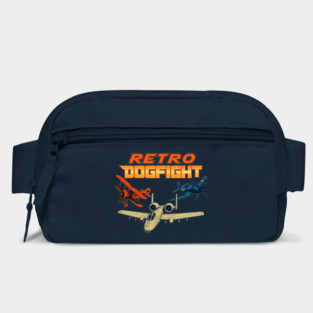 Retro Dogfight Square Logo Bag