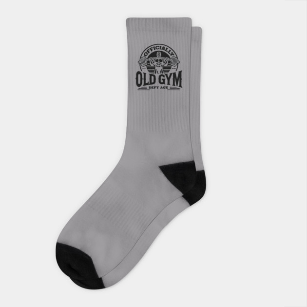 Officially Old Gym t-shirt Socks by Officially Old Gym