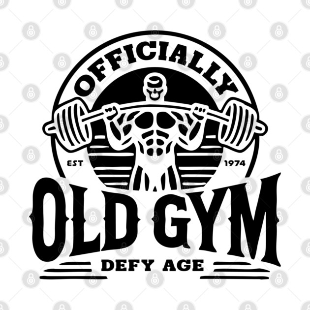 Officially Old Gym t-shirt by Officially Old Gym