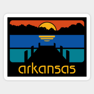 Arkansas Dock Magnet