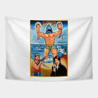 Jaws Tapestry
