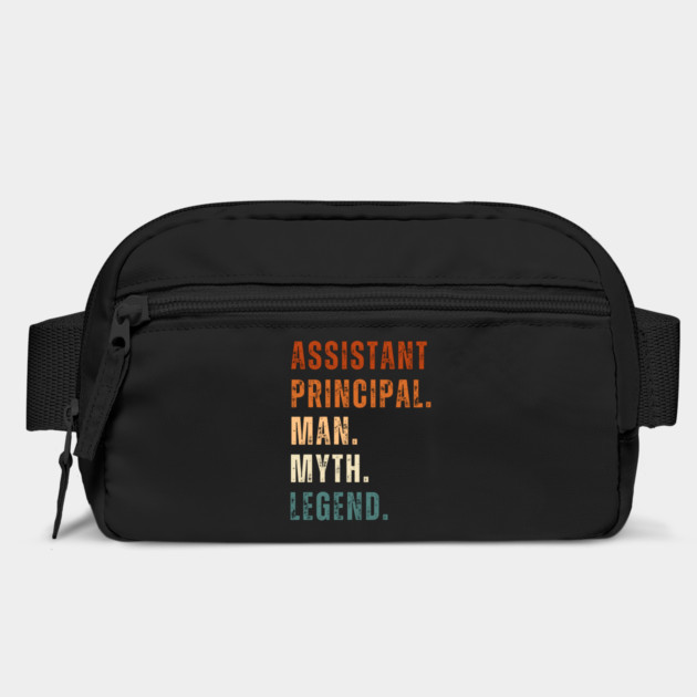 Assistant Principal Man Myth Legend by Creatifly Graphic Tees
