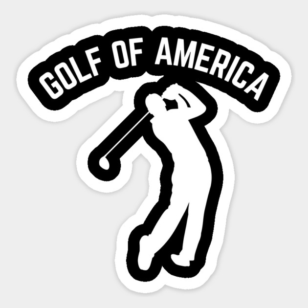 Golf Of America Magnet by Creatifly Graphic Tees