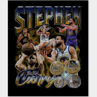 Steph Curry Golden State Vintage Posters and Art