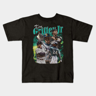 Ken Griffey Jr Vintage Kids T-Shirt