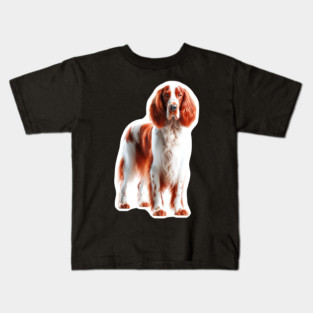 Irish Red and White Setter Kids T-Shirt