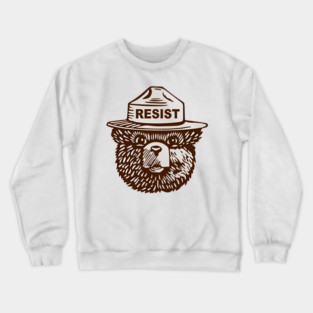 Smokey the Bear Resist Crewneck Sweatshirt
