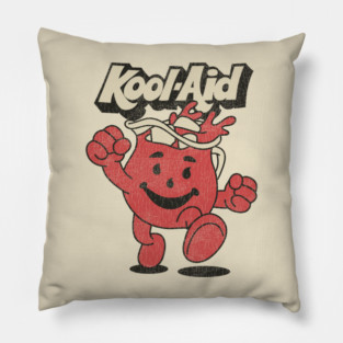 kool aid man Vintage Pillow