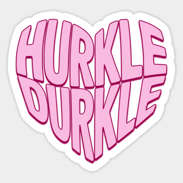 Hurkle Durkle Heart shape, Scottish slang for anyone who loves lounging in bed instead of getting up, rot day Magnet by Luxinda