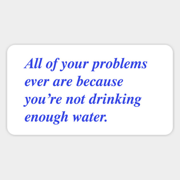 All of your problems ever Magnet by Existential's Store