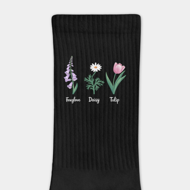 Subtle Floral Anti-Trump – Foxglove Daisy Tulip Political Statement by ArtistTee ⭐⭐⭐⭐⭐