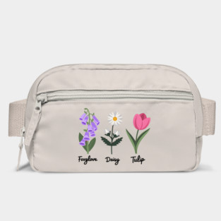 Foxglove Daisy Tulip Bag
