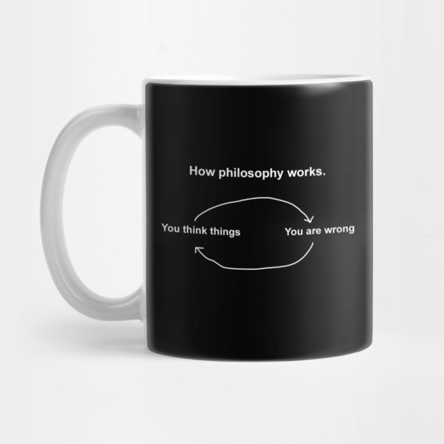 How philosophy works. by Psychoanalytic's Store
