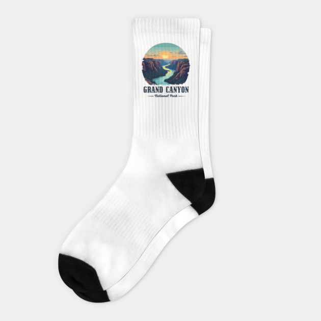 Grand Canyon National Park Socks by JessArty