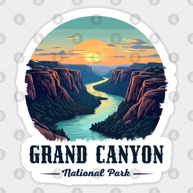 Grand Canyon National Park Sticker by JessArty