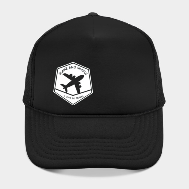 Plane and Simple, I Love to Travel by DIGITAL MERCH CREATIONS