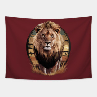 Savanna King Tapestry