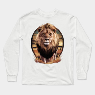 Savanna King Long Sleeve T-Shirt