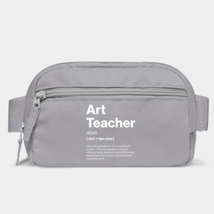 Funny Art Teacher Dictionary Definition Secondary Bag