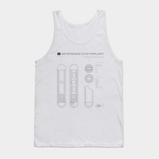 Severance Chip Implant Tank Top
