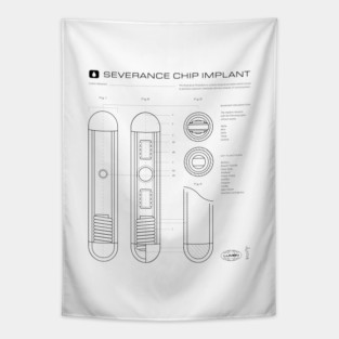 Severance Chip Implant Tapestry