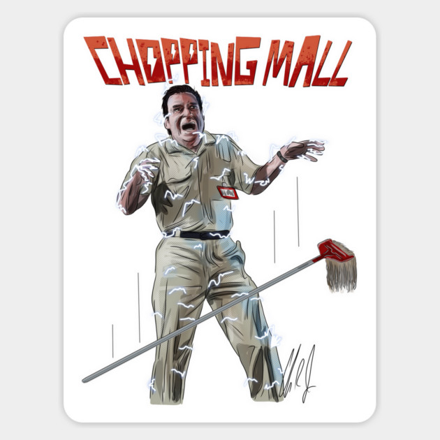 Chopping Mall: Dick Miller is Down Magnet by 51Deesigns