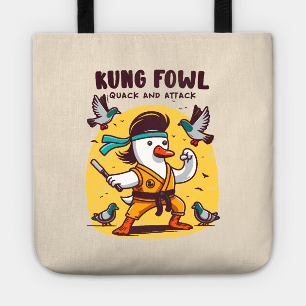 KUNG FOWL Tote by Fabrik