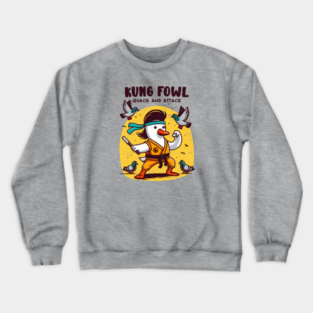 KUNG FOWL Crewneck Sweatshirt by Fabrik