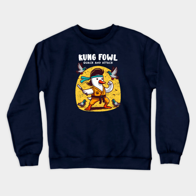 KUNG FOWL Crewneck Sweatshirt by Fabrik