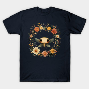 Adorable Baby Mantis – Minimalist Nature-Inspired Art T-Shirt