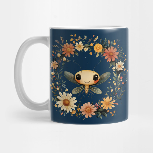 Adorable Baby Mantis – Minimalist Nature-Inspired Art by TuncGK