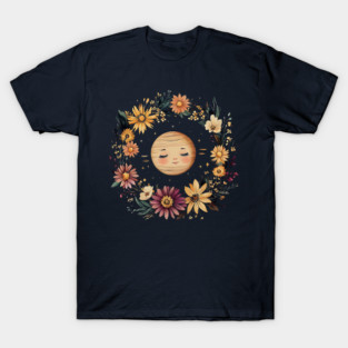 Cute Baby Saturn – Whimsical Celestial Space Art T-Shirt