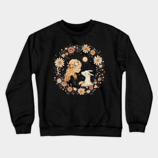 Capricorn Zodiac Sign – Vintage Earthy Astrology Art Crewneck Sweatshirt